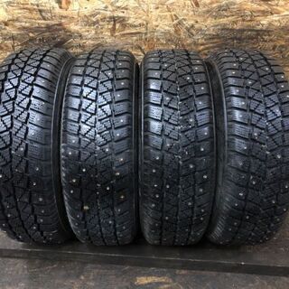 HANKOOK ハンコック W404 185/65R14 14インチ スパイクタイヤ 4本 バリ  
