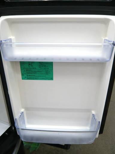 札幌 【安い!】 2011年製 138L 2ドア冷蔵庫 黒 ハイアール JR-NF140E ブラック 冷蔵庫 本郷通店