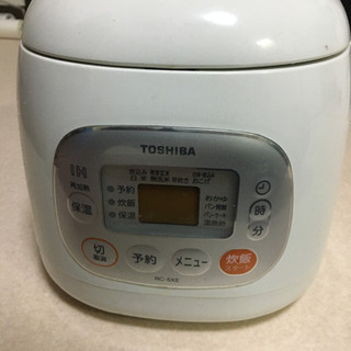 TOSHIBA IH炊飯器3合炊き RC-5XE