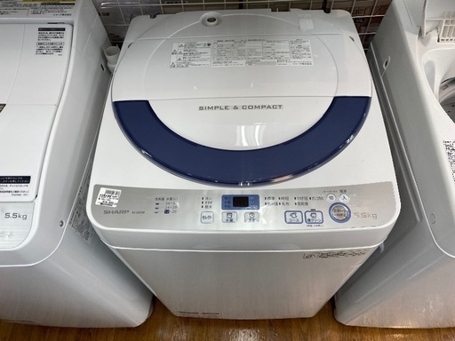 【トレファク南浦和】　SHARP 全自動洗濯機2016年製