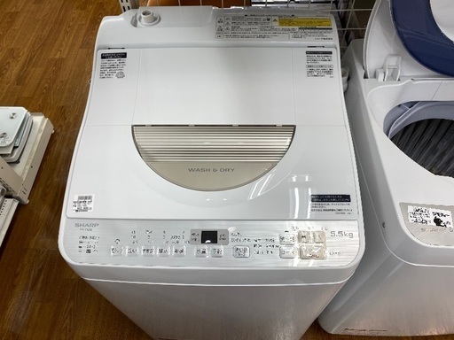 【トレファク南浦和】　SHARP 縦型洗濯乾燥機2017年製