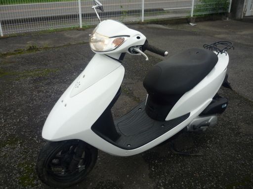 HONDA ディオFI AF68　現行モデル　鍵書類付　エンジン実働　ホワイトＮＥＷペイント