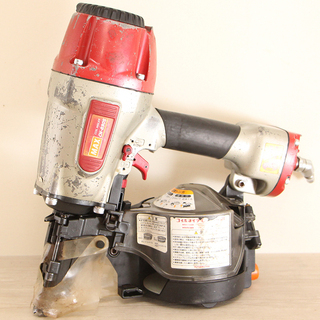 MAX マックス 90mm 常圧釘打機 CN-890S コイルネイラ プラシート ワイヤ釘(D3611wY)②
