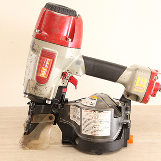 MAX マックス 90mm 常圧釘打機 CN-890S コイルネイラ プラシート ワイヤ釘(D3611wY)②