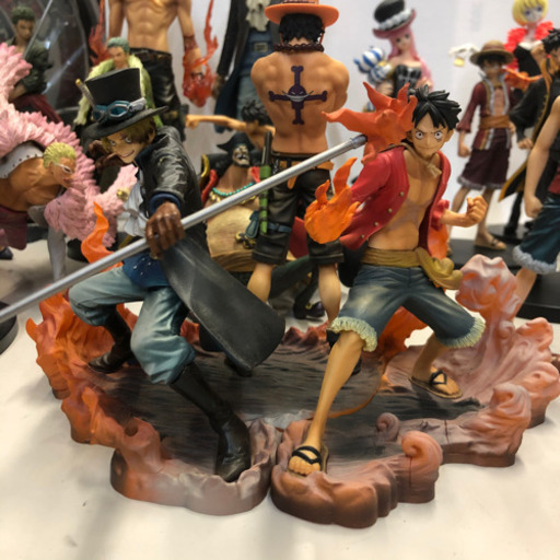 ONE PIECE ワンピース フィギュア25体 メタル掛け時計 まとめ売り26