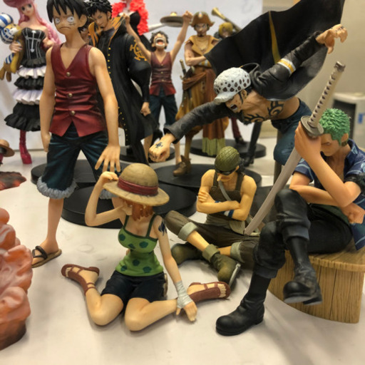 ONE PIECE ワンピース フィギュア25体 メタル掛け時計 まとめ売り26