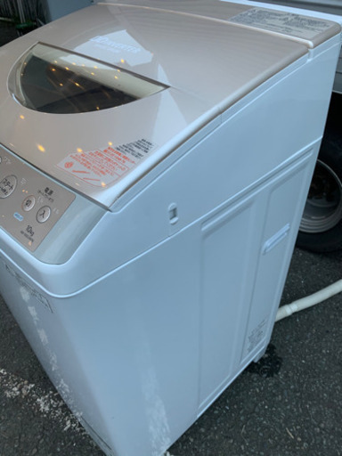 ★全自動洗濯機 TOSHIBA 10キロ 2015年製 AW-10SD2M ★