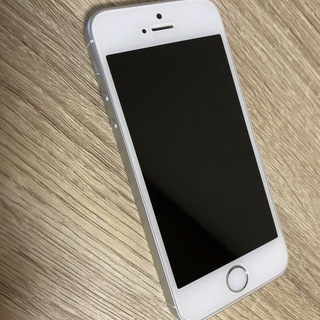 初代iPhone SE SIMフリー16GB シルバー 比較的美...