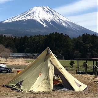 お値下げしました！テント LOGOS×ナチュラム 2ルームティピー500