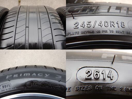 ベンツＣクラス純正　１８インチ　Ｃクラス　Ｗ２０５　ＡＭＧ