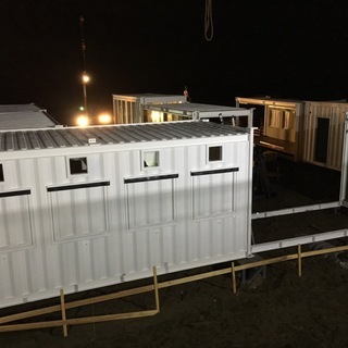 建築用中古コンテナ本体のみ「海の家として使用」