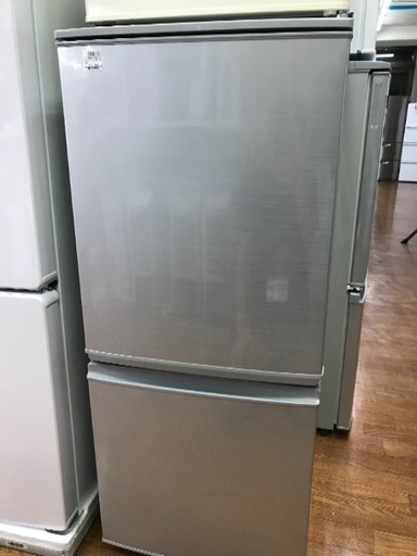 2ドア冷蔵庫 SHARP 2015年 137ℓ