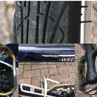 シティサイクル クロスバイク サイクルベースあさひのWeekendbikes 27インチ 7段変速 紺色フレーム シティサイクル クロスバイク サイクルベースあさひのWeekendbikes 27