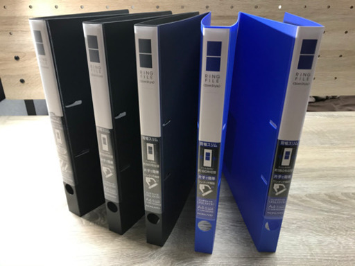 A4リングファイル　5点