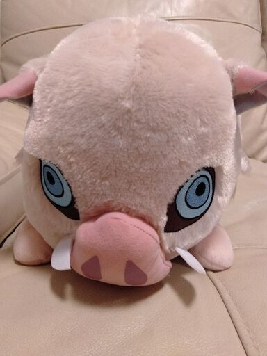 鬼滅の刃の伊之助メガジャンボ寝そべりぬいぐるみ まりも 新船橋のおもちゃ ぬいぐるみ の中古あげます 譲ります ジモティーで不用品の処分