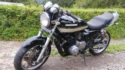 ゼファー400　黒タイガーカラーニューペイント