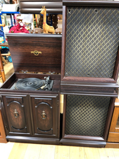 オススメ！　レトロ　ジャンク品　レコード  プレーヤー　現品限り