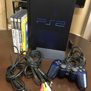 PS2+ソフト4本付き　