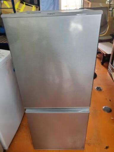 美品！AQUAノンフロン冷凍冷蔵庫126L　2018年式
