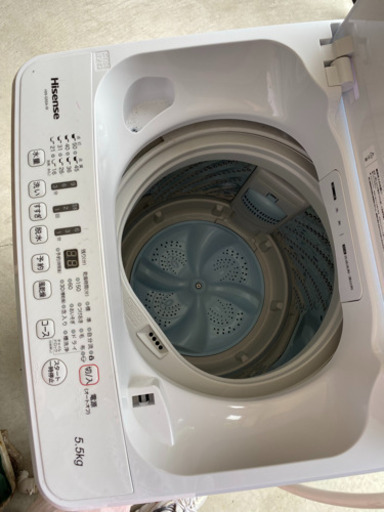 中古 洗濯機 Hisense 2018年製
