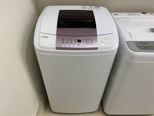 洗濯機 ハイアール Haier JW-KD55B 2016年製 5.5kg 中古品 9405円