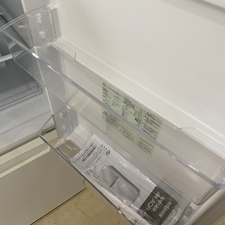 冷蔵庫 AQUA アクア AQR-16D(W) 2015年製 2D 157L 白 中古品