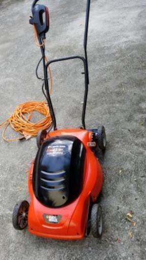 Black and decker 電気式芝刈機