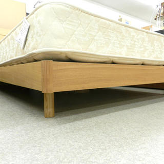ダブルベッド 幅142cm フレーム マットレス 2点セット ☆ PayPay(ペイペイ)決済可能 ☆ 札幌市 北区 屯田 