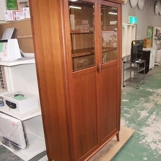 R1556) カグラ キャビネット  H180 収納家具 店頭取引大歓迎♪