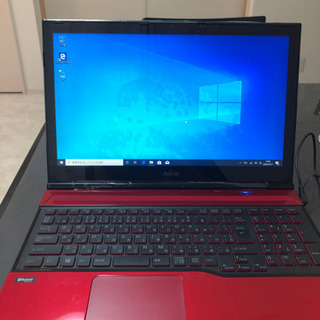 LIFEBOOK AH56/K 画面割れています、・15.6インチの液晶ワイドモニターでタッチパネル方式 LIFEBOOK AH56/K 画面割れています、・15.6インチの液晶ワイドモニター