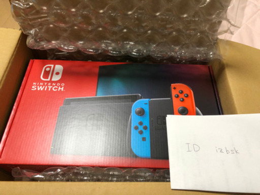 ※保証書あり　新品未開封　ニンテンドースイッチ　ネオン