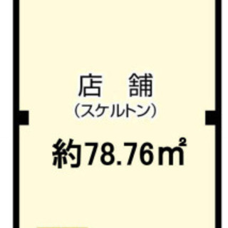 希少1階テナント♫駅までスグ♫飲食店可能♫