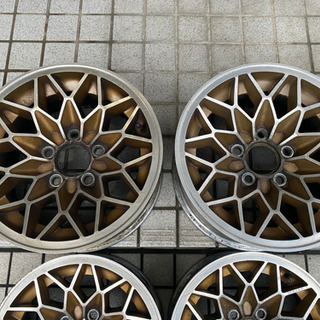 トランザム 純正ホイール 7J スノーフレーク 4本セット