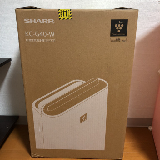 SHARP シャープ 2018年製加湿空気清浄機 KC G40 W www.bchoufk.com