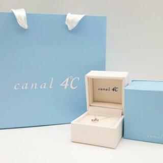 canal 4℃　K10 石付き ネックレス