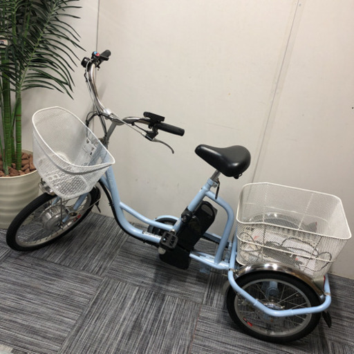 ◆◆15万円⬛︎三輪電動アシスト自転車、綺麗、足楽チャーリー