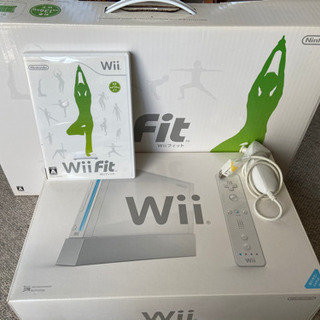 ～追記有～ Wii本体 WiiFitセット 繋げてすぐ遊べます！