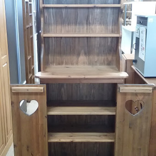 【店舗同時販売中】　カントリー　ハイキャビネット　パイン材