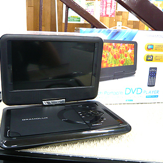 札幌 ポータブルDVDプレーヤー ９インチ GRAMOLUX グラモックス DVD-R CD CD-R USBメモリ SDカード 本郷通店 の画像