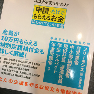 申請だけでもらえれお金ね本