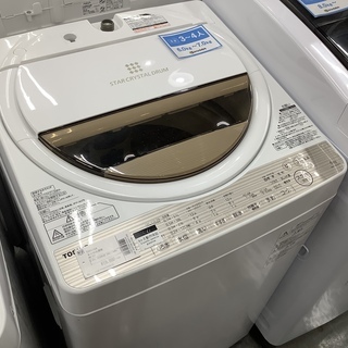 全自動洗濯機 TOSHIBA 6.0kg AW-6G5 2016年製