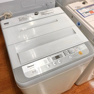 5.0kgのPanasonic 全自動洗濯機！お買い得です