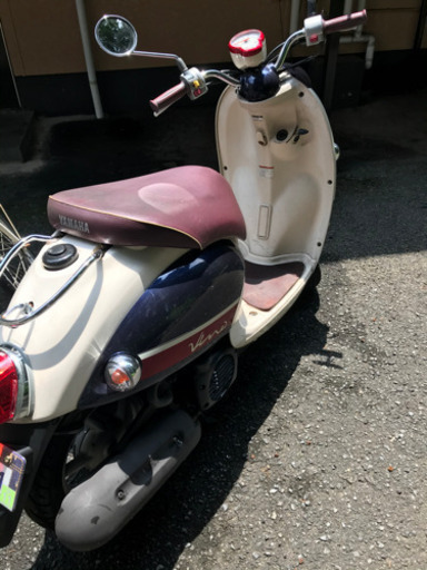 ヤマハ ビーノネイビー18300km台原付バイク