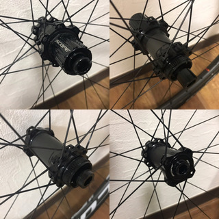 美品 SCOPE スコープ 02ディスク用カーボンホイール前後セット グラベルロードなどにおすすめ