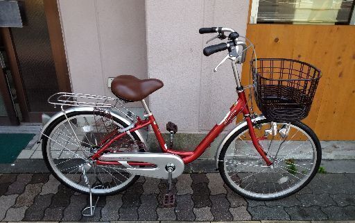 ALOUETTE.U[アルエットU]24吋 ファミリーサイクル 踏ん張り 