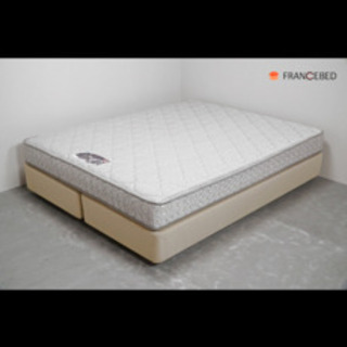  Francebed(フランスベッド) マットレス付クイーンサイ...