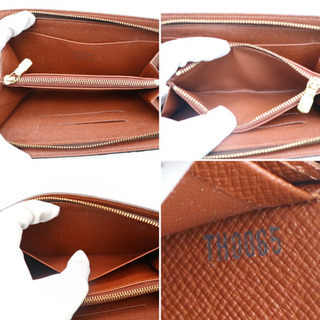 LOUIS VUITTON/ポルトモネ ジップ 長財布》ABランク 箱 美品