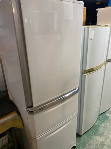 MITSUBISHI 3ドア　冷凍冷蔵庫　自動製氷機能付き　2012年製　中古　美品