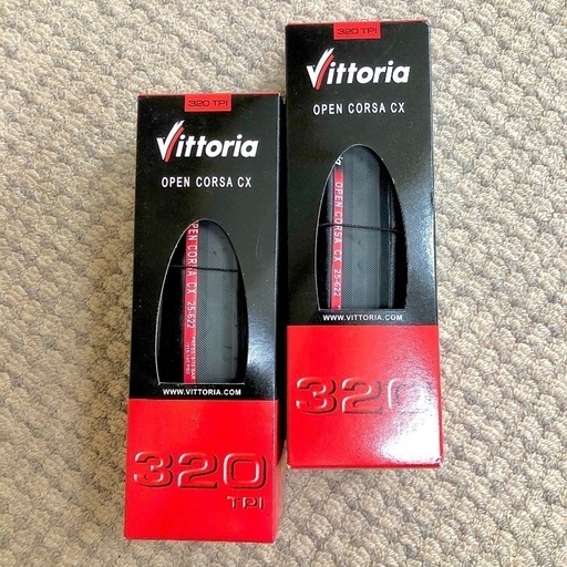 【新品】VITTORIA OPEN CORSA CX 3 25C 2本セット