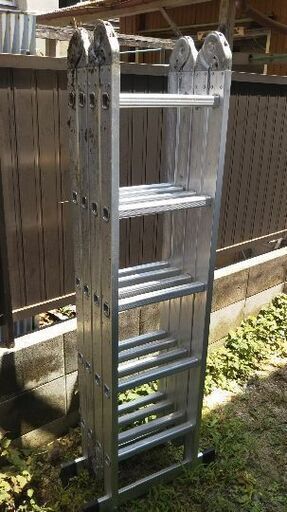 多機能アルミはしご 梯子 最大4.7m 150㎏までOK